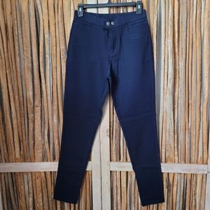 NWOT Neezeelee Blue Stretch Skinny Pants, size 8